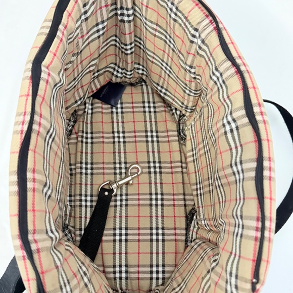 Burberry dog carrier bag Beige. - Picture 4 of 7